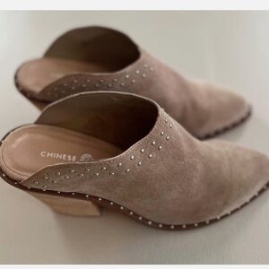 NEW Studded Heeled Mules